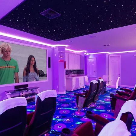 Immerse In Magic Castle-Cinema-Bowling-Games Room & Much More